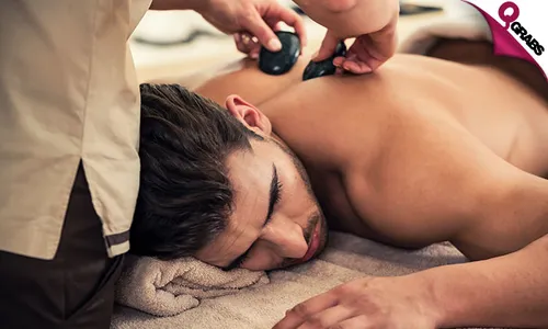 VIP Moroccan Bath or VIP Hot Stone Massage for Men!